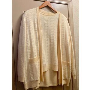 VINTAGE PHILIPPE MARQUES 3-PC Knit Skirt Suit PL